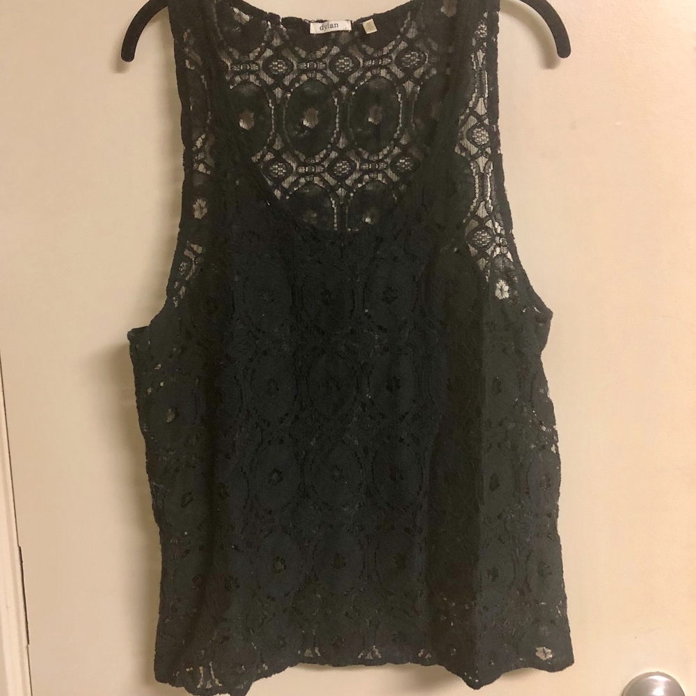 Black Lace Tank